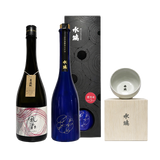 油長酒造大図鑑 風の森水端 セット オリジナル酒器付き 